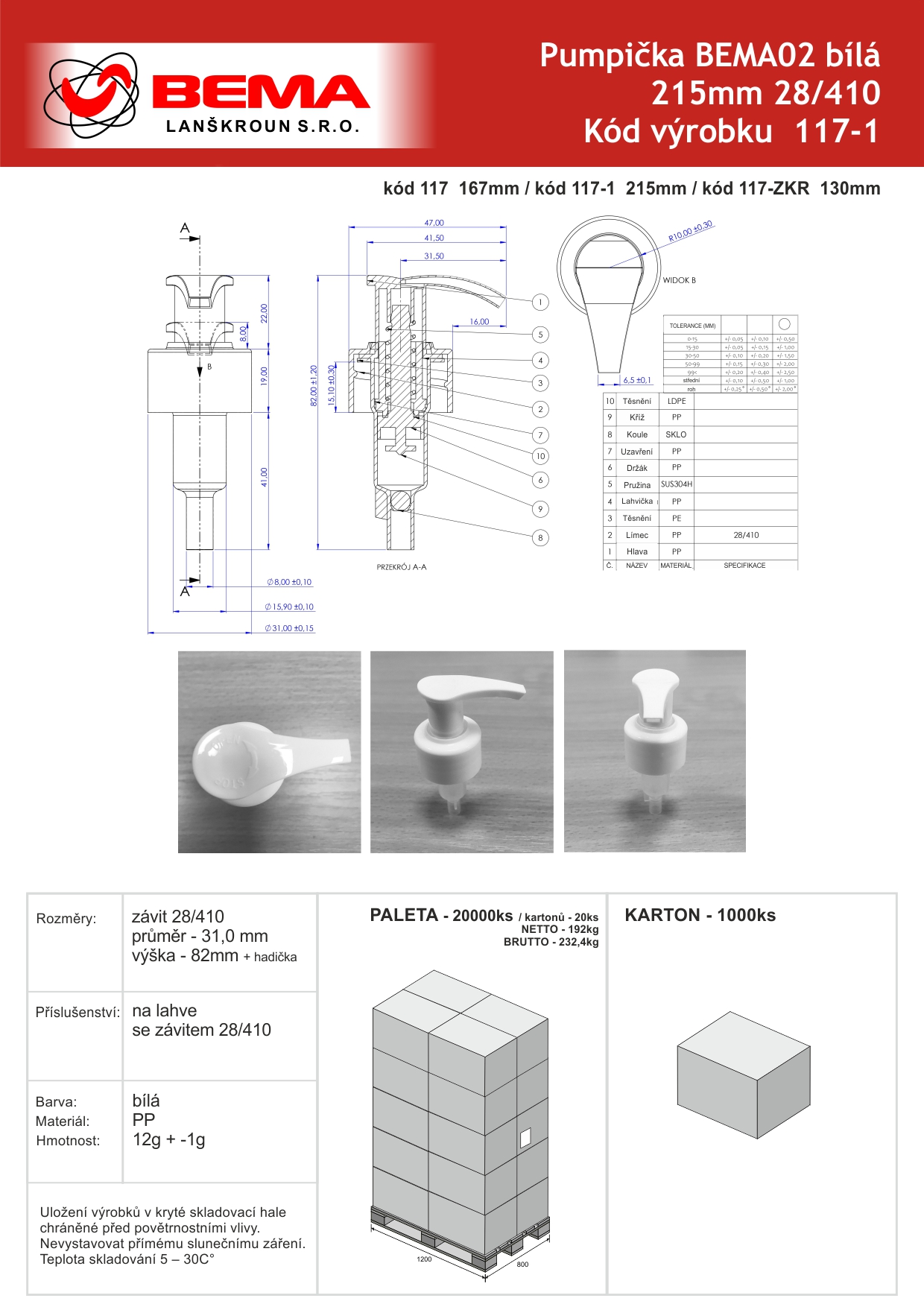 pumpicka BEMA 02  26-1-2026